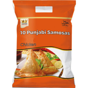 CROWN 10 PUNJABI CHICKEN SAMOSAS