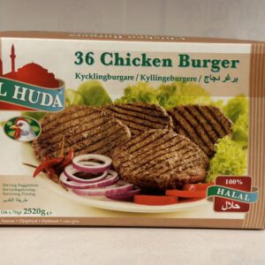 AL HUDA 36p CHICKEN BURGERS