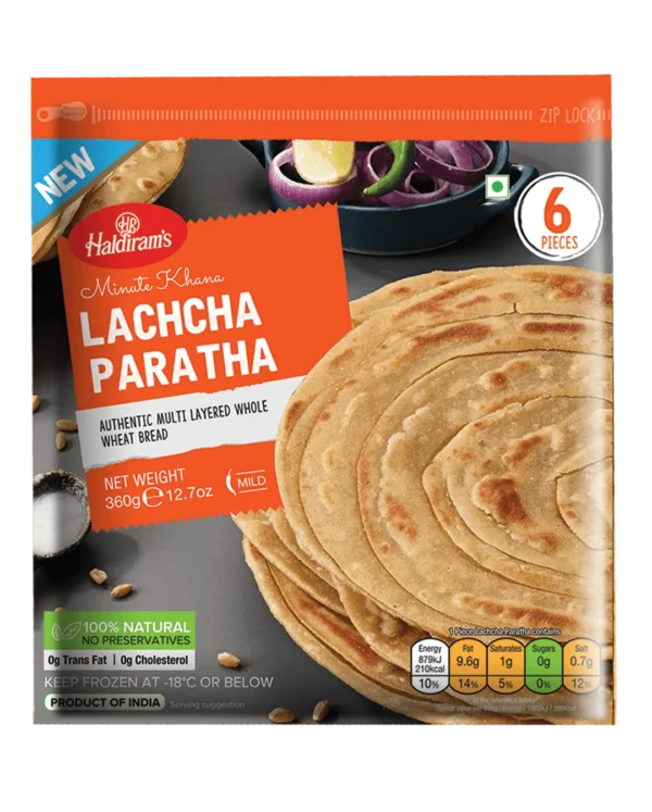 HALDIRAM´S LACHCHA PARATHA 6p