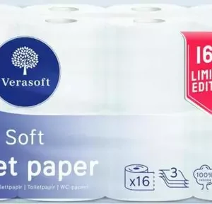 VERASOFT TOILET PAPER 16pcs