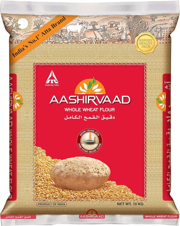 AASHIRVAAD WHOLE WHEAT FLOUR 10kg