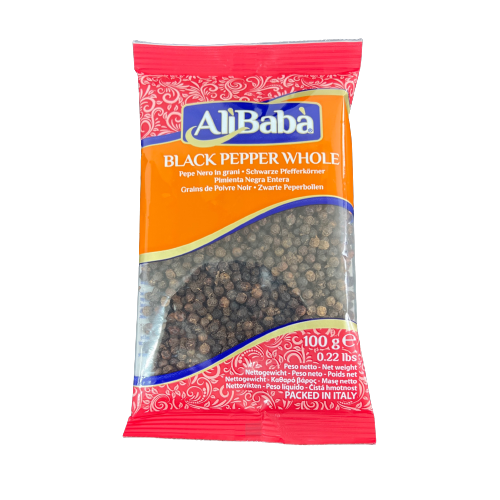 AB BLACK PEPPER WHOLE 100g