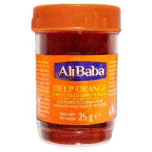 ALIBABA DEEP ORANGE FOOD COLOUR 25g