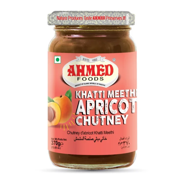 Ahmed Khatti Meethi Apricot Chutney 370g