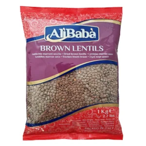 Alibaba brown lentils 1kg