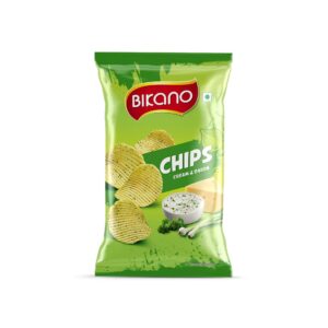 BIKANO CHIPS CREAM & ONION 60g