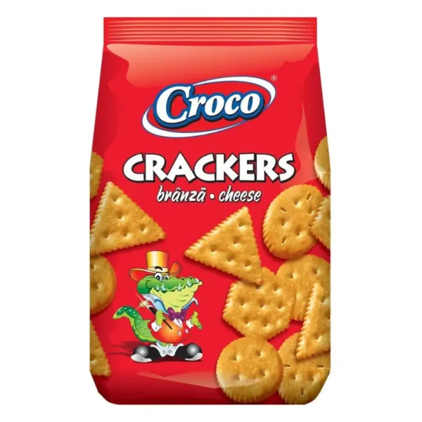 CROCO CRACKERS CHEESE 100g