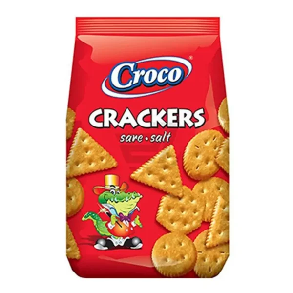 CROCO CRACKERS SALT 100g