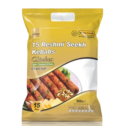 CROWN 15 RESHMI SEEKH KEBABS