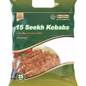 CROWN 15 SEEKH KEBAB GREEN CHILLI