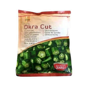 CROWN OKRA CUT 340g