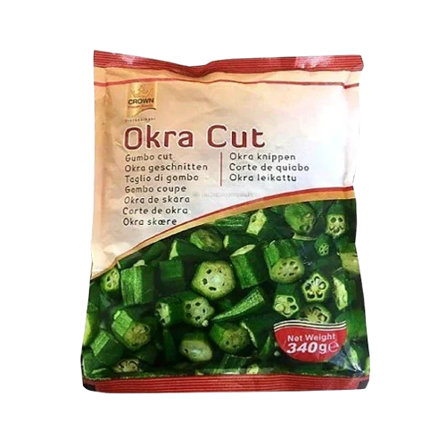 CROWN OKRA CUT 340g
