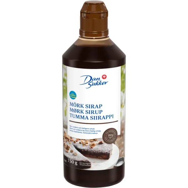 DANSUKKER MÖRK SIRAP 750g