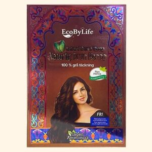 ECO BY LIFE MÖRKBRUN HENNA 60g