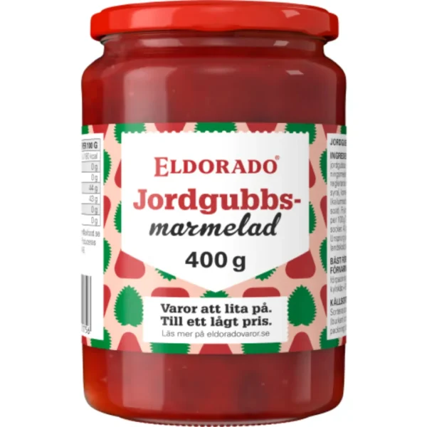 ELDORADO JORDGUBBS-MARMELAD 400g