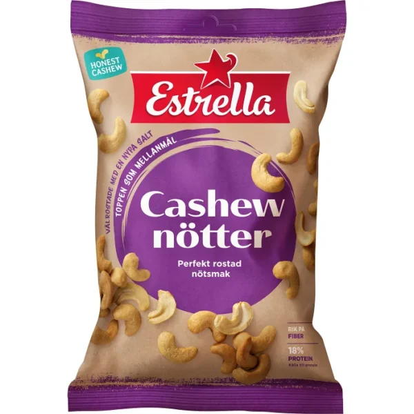 ESTRELLA CASHEW NÖTTER 150g