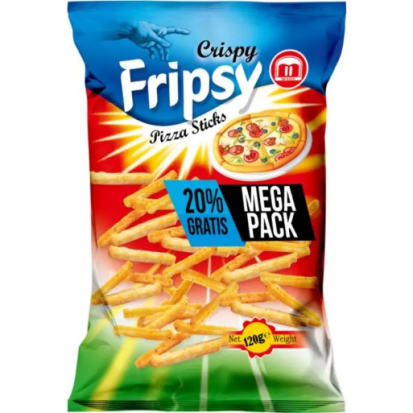 FRIPSY STICKS PIZZA FLAVOUR 120g