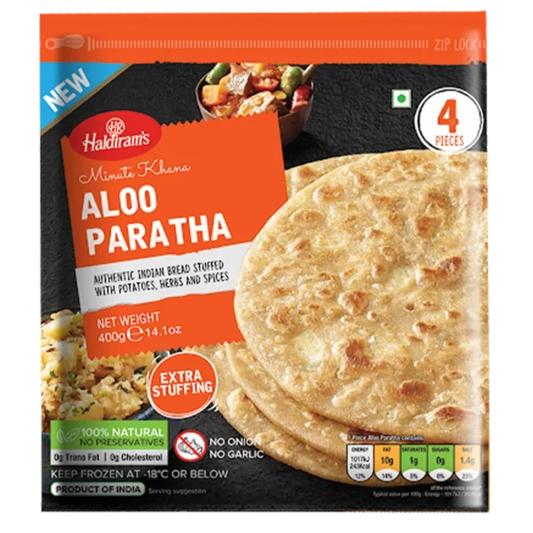 HALDIRAM`S ALOO PARATHA 4pcs