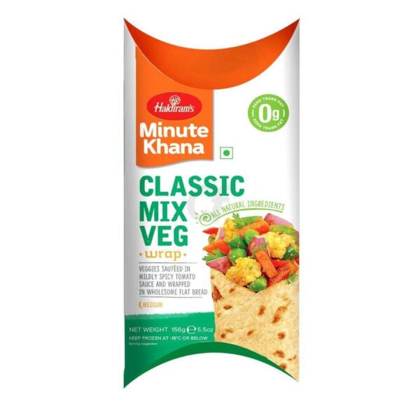 HALDIRAM`S CLASSIC MIX VEG WRAP